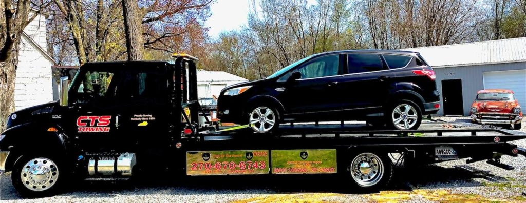 flatbed tow truck, glasgow, ky, car towing, CTS Towing & Recovery