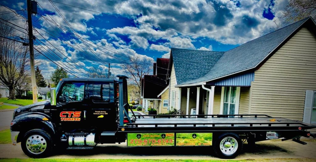 flatbed towing, glasgow, ky, CTS Towing & Recovery