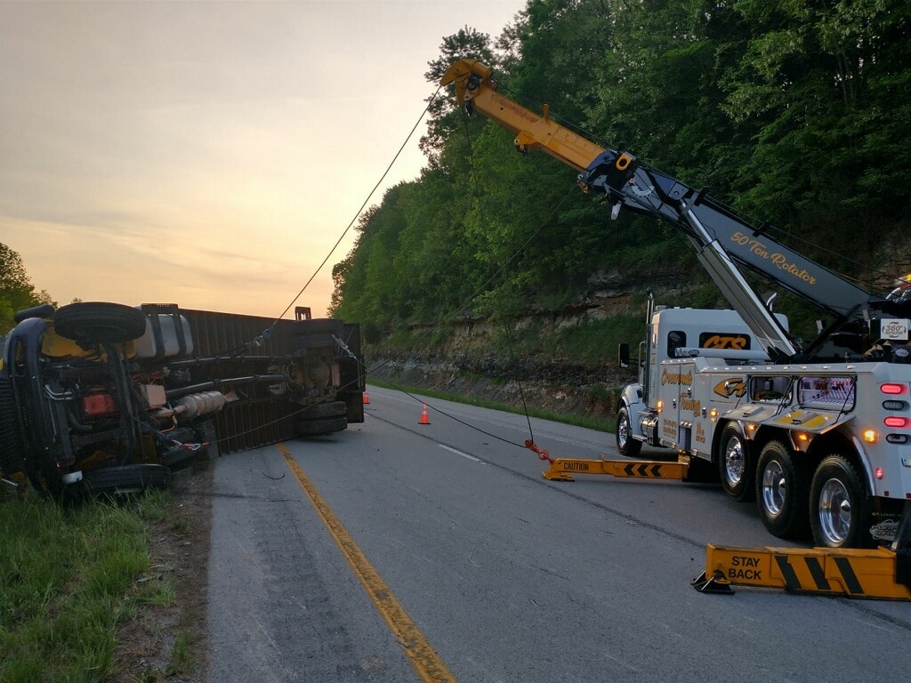 air cushion heavy duty recovery, glasgow, ky, cts towing & recovery